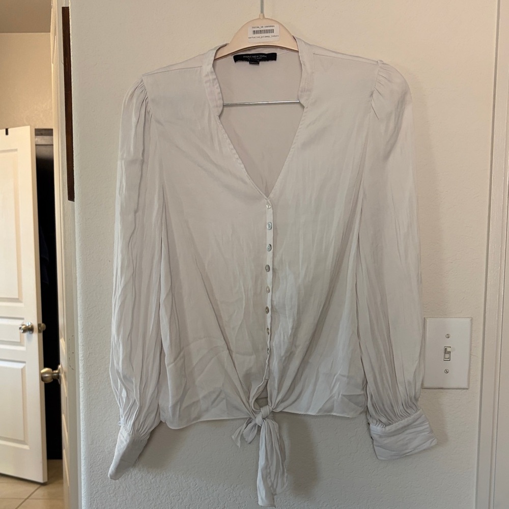Marc New York‎ front tie top